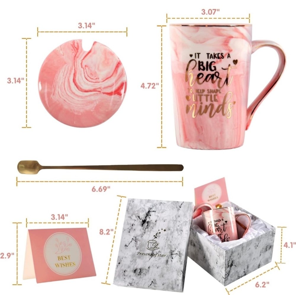 CERAMIC Personalized Mugs for Teachers - Picture 3 of 10